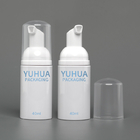 Skin Care 1.69oz Plastic Packaging Bottles Round Shape 111mm Height
