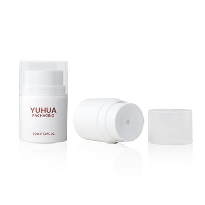 زجاجات التعبئة والتغليف البلاستيكية Airless 30ml 200ml لوشن زيت كريم