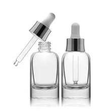 OEM ODM زجاجة مصل زيت الشعر مع قطرة زجاجية 30ml 1 أوقية حاوية التعبئة والتغليف التجميلي
