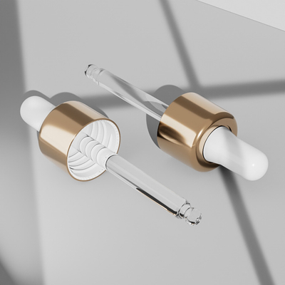 30 مل زجاجية مستديرة زجاجات قطرات المصل للشعر العناية الزيت الأساسي