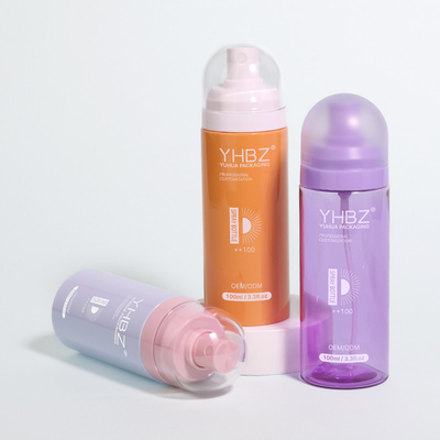 رطوبة معاد تدويرها قنينة رذاذ الضباب الدقيق 80ml 100ml 120ml 150ml قنينة رذاذ تجميلي