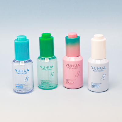 زجاجة مصل زيت مستديرة مع شعار حسب متطلبات العميل