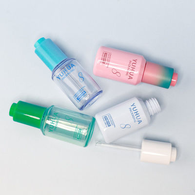 زجاجة مصل زيت مستديرة مع شعار حسب متطلبات العميل