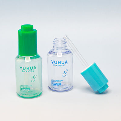 زجاجة مصل زيت مستديرة مع شعار حسب متطلبات العميل