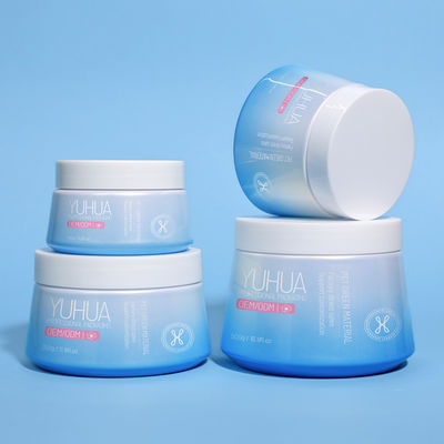 Clear or Color Custom Plastic Packaging Jars Capacity 150G 250G 350G 500G Electroplating Printing