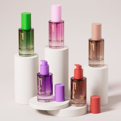 Round glass skincare packaging solutions offering versatility and presentation for a wide range of skincare formulations