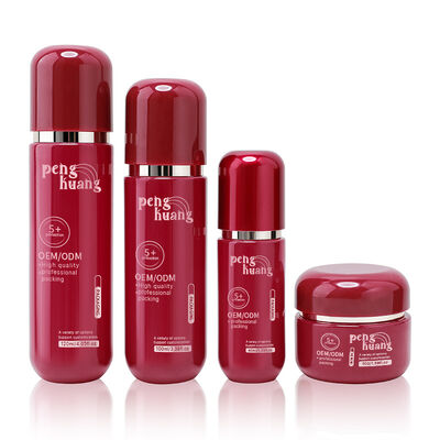 زجاجة تغليف مستحضرات التجميل الفاخرة تقدم معالجة سطحية مطلية مناسبة لعبوات كريمات ومستحضرات العناية بالبشرة