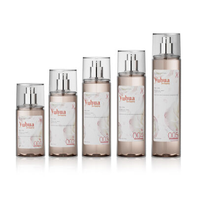 زجاجة لوشن بلاستيكي مع طباعة الشاشة الحريرية مثالية للشمبو ومطهرة اليدين وحزم العناية الشخصية