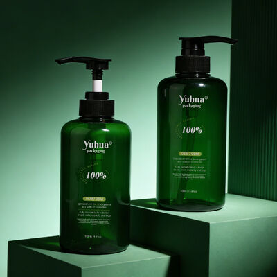 Customizable Plastic Packaging Bottles for Cosmetic Including Toner Lotion Serum with Cylinder Shape and Screw Cap Closure