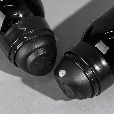 زجاجة مستحضرات تجميل PET بسعة 200 مل محسّنة لتعبئة الشامبو تجمع بين خصائص المواد خفيفة الوزن والقوية