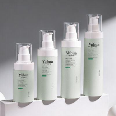 زجاجات تغليف بلاستيكية صديقة للبيئة قابلة للتخصيص مع مقاومة عالية للصدمات للسوائل التجميلية