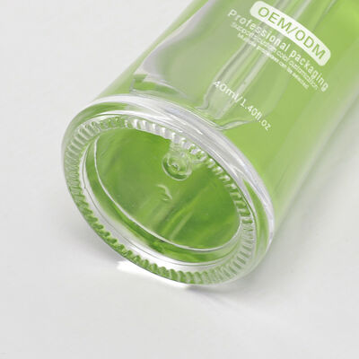 زجاجات قطارة سيروم مانعة للتسرب ومحكمة الإغلاق مع طباعة ألوان وشعار مخصصة مناسبة لتطبيقات التعبئة والتغليف لمستحضرات التجميل