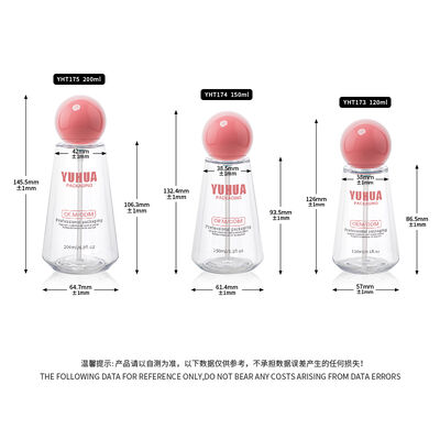 Durable Plastic Lotion Bottle with Secure Screw Cap Closure Ideal for Cosmetic Lotions Creams Hair Serums and Oils Suitable for All Skin Types