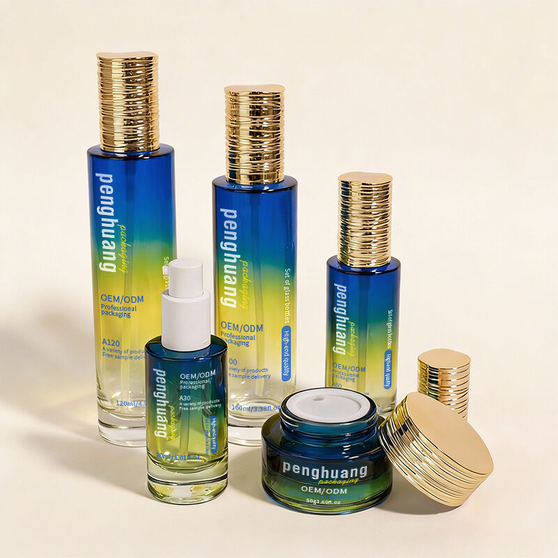 Custom logo Plastic Packaging Bottles with multiple sizes and printing options designed for cosmetic packaging applications