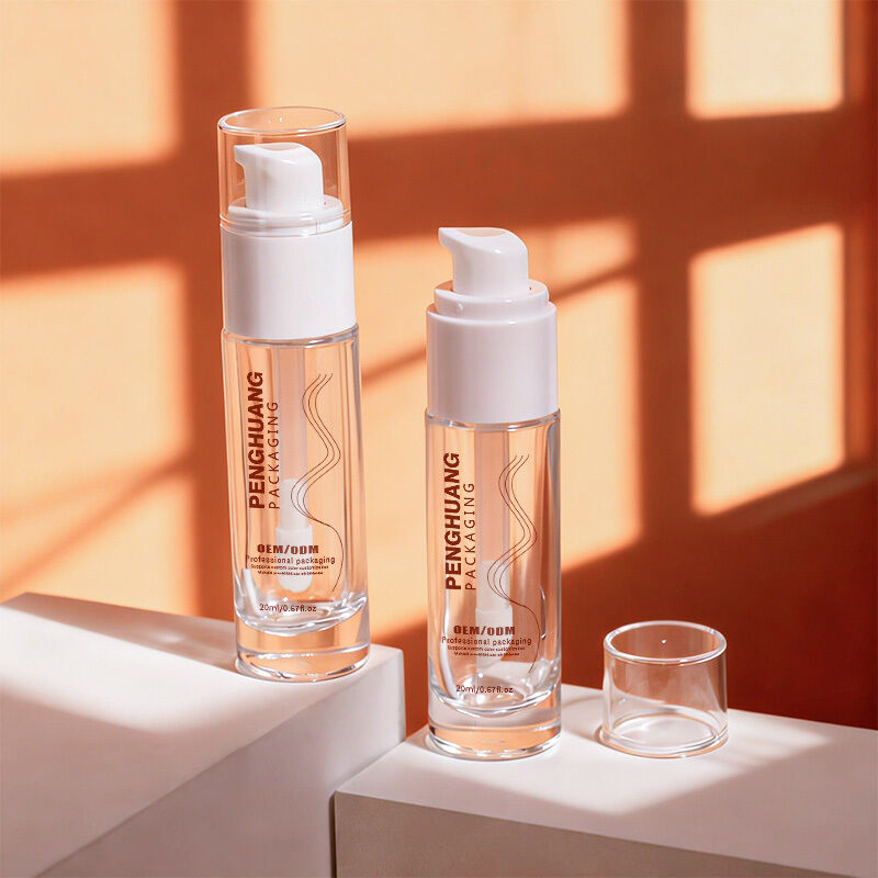 القاعدة السائلة زجاجات عبوات تجميل زجاجية مع 30ml سعة الطباعة قابلة للتخصيص والتصميم الصلبة ضد التسرب