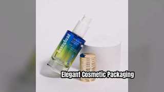 زجاجات مستديرة مخصصة لتغليف مستحضرات التجميل